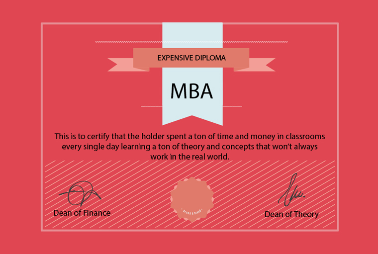5 Reasons Why You Shouldn’t Get an MBA